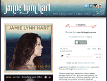 Tablet Screenshot of jamielynnhart.com